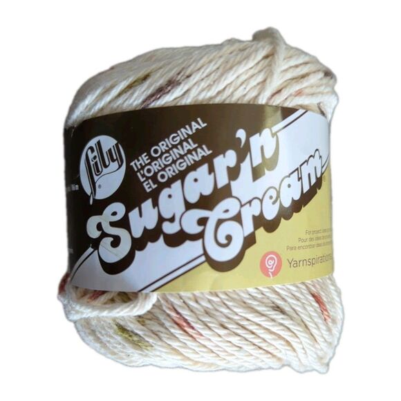 Lily Sugar n Cream Yarn Sonoma Print 2oz 95 yd Cotton Variegated New 102002 - Picture 1 of 5